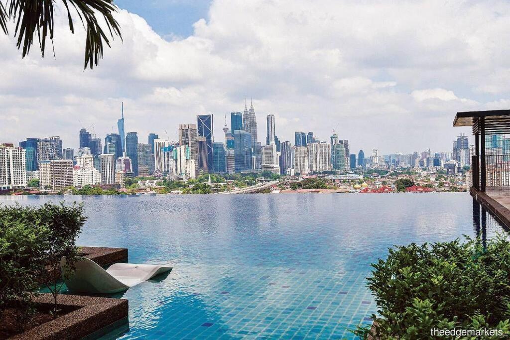 Studio Near Klcc And Lrt With Superb View กัวลาลัมเปอร์ ภายนอก รูปภาพ