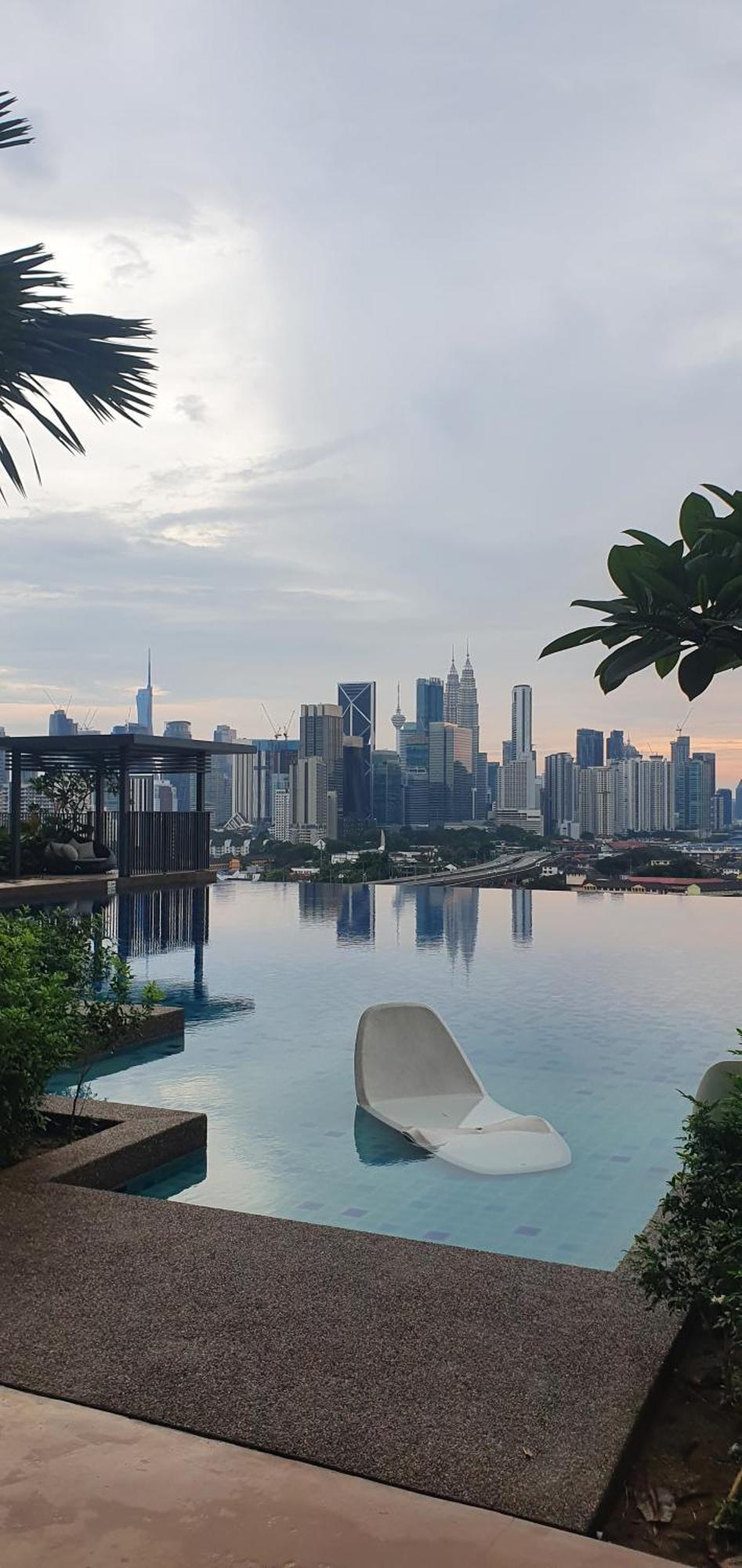 Studio Near Klcc And Lrt With Superb View กัวลาลัมเปอร์ ภายนอก รูปภาพ